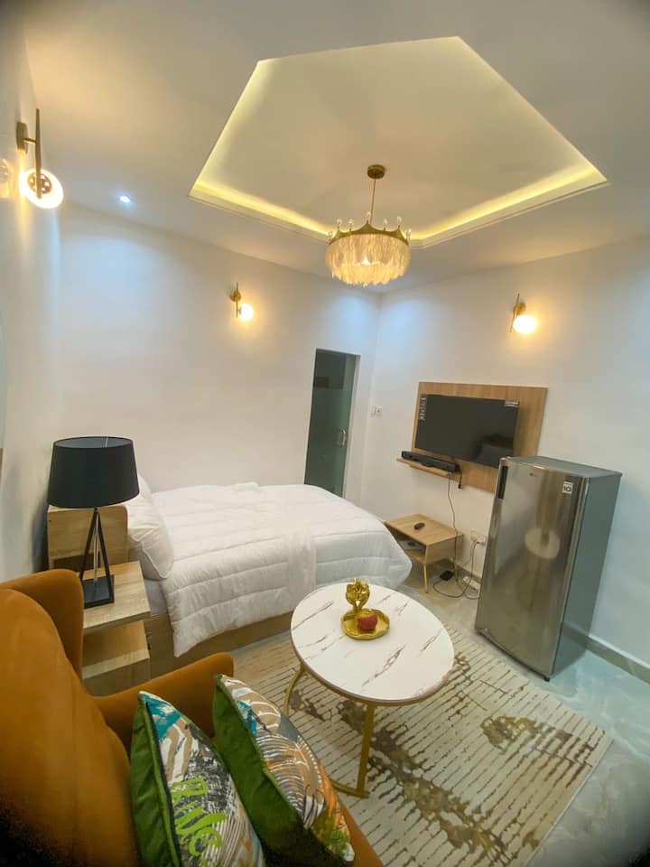Serviced apartment in Lagos · 1 bedroom · 1 bed · 1 bath